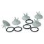 Propulse Mushroom Valve & Washer Pack (5 Of Each)