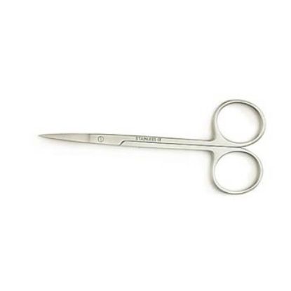 Scissors Iris Straight 11cm (Reusable Autoclavable Stainless Steel) x 1