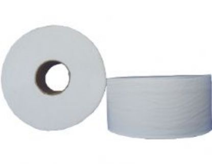 Toilet Roll Mini Jumbo 2 Ply White x 12 (2.25" Core 150 Mtr)