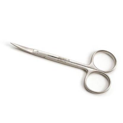 Scissors Iris Curved 11cm (Reusable Autoclavable Stainless Steel) x 1