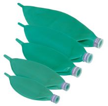 Bag Reservoir Rebreathing 0.5L 15F Neck Green Latex Free X10