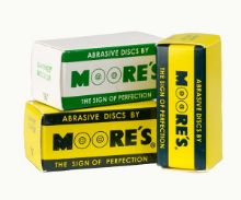 Discs Abrasive (Moores) Plus Medium 22mm (7/8) x 50