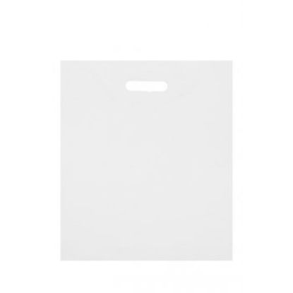 Carrier Bag White 15X18x3" (27 Mic) x 500