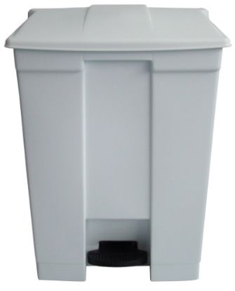 Bin Pedal 30 Ltr White (Rubbermaid) 6143