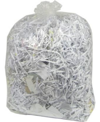 Bin Liner Clear H/D 18X28x39 x 100 (Flat)