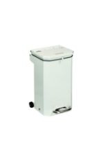 Bin Pedal 20 Ltr With White Lid For Amalgam Waste