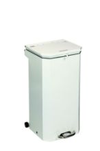 Bin Pedal 70 Ltr With White Lid For Amalgam Waste