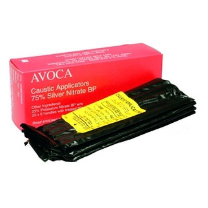 Silver Nitrate Sticks (Avoca) 75% x 100 (P)