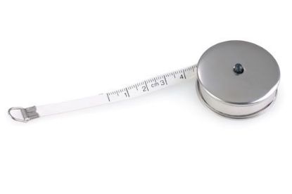 Tape Measure Cloth Metal Case With Auto-Rewind