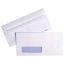 Envelopes Wallet (Q-Connect) Window Dl Self-Seal White 110X220mm 80gsm x 1000
