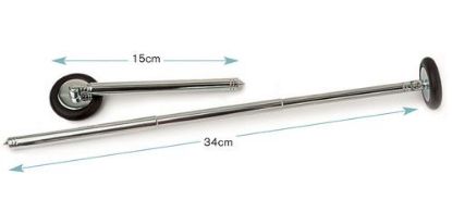 Percussor Telescopic Queens Square 6"/13.5" Extended