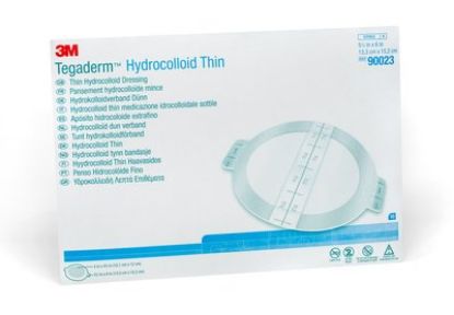 Tegaderm Hydrocolloid Dressing Thin Oval 13cm  x 15cm x 10