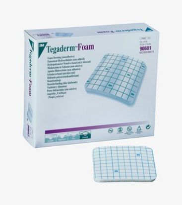 Tegaderm Foam Non-Adhesive Dressing Square 10cm x 10cm x 10