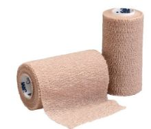 Coban Cohesive Bandage 2.5cmx4.5M x 30 (Tan)