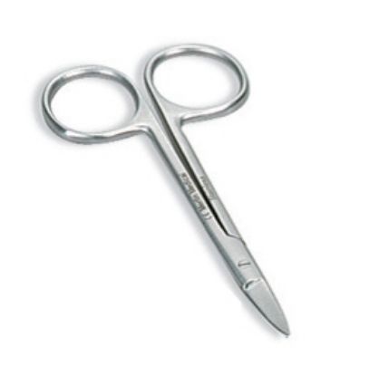 Scissors Iris Reusable Curved 4.5" x 1