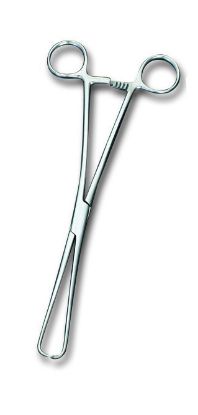 Forceps Uterine Vulsellum Luer Reusable 9" x 1