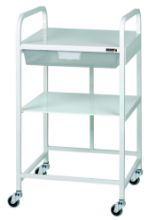 Trolley Vista 10 Economy (Sunflower) 1 Clear Tray And 1 Shelf