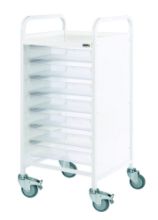 Trolley Vista 55 (Sunflower) 7 Single Depth Clear Trays