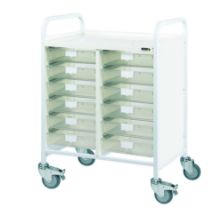 Trolley Vista 60 (Sunflower) 12 Single Depth Clear Trays