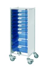 Trolley Vista 120 (Sunflower) 6 Single/3 Double Clear Trays