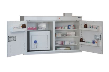 Cabinet Medicine Mc5 (Sunflower) 66cm x 100cm x 30cm With Sbcdc22 Inner Drug Cabinet