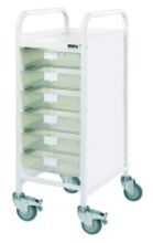 Trolley Vista 30 (Sunflower) 6 Single Clear Trays