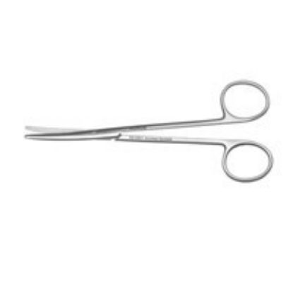 Scissors Metzenbaum Curved On Flat 18cm (Disposable Sterile Stainless Steel Single Use) x 20