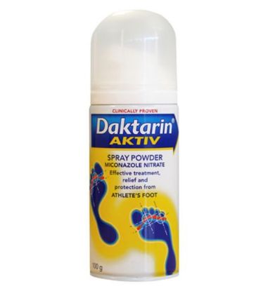 Daktarin (Miconazole) Aktiv Spray Powder 100g (GSL)