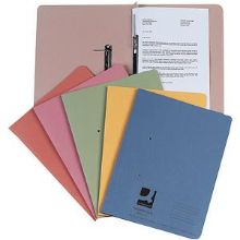 Transfer File (Q-Connect) Foolscap/A4 35mm Capacity Orange x 25