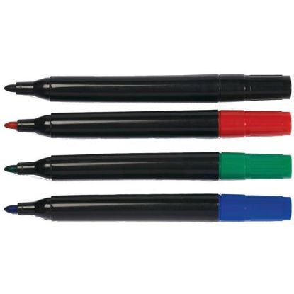 Marker Flipchart (Q-Connect) Bullet Tip Assorted Wallet Of 4