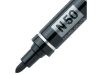 Marker Permanent (Pentel) Bullet Tip Black x 12