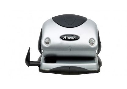 Hole Punch (Rexel) Premium P215 Silver/Black x 1