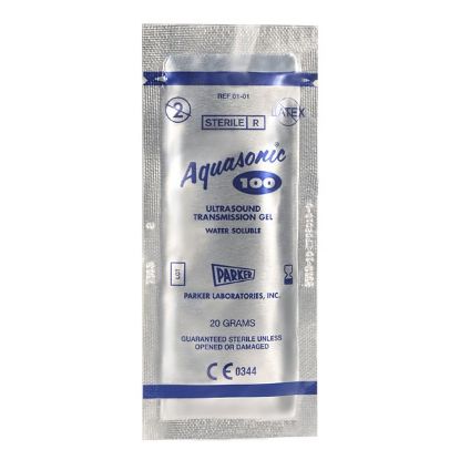 Ultrasound Gel 20g Pouch Sterile x 48 (Aquasonic)