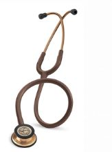 Stethoscope 3M Littmann Classic Iii Copper Chestpiece Chococlate Tubing