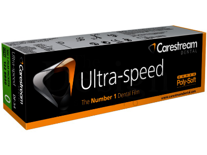 X-Ray Film (Carestream) Ultra-Speed Df-54 22mm x 35mm Child x 100