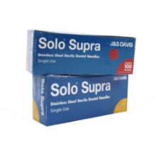 Needle Dental (Solo) Supra Long Yellow 27g (Disposable Sterile Single Use) x 100