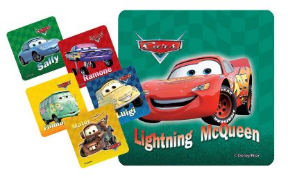 Stickers Motivator (Medibadge) Disney Cars x 90