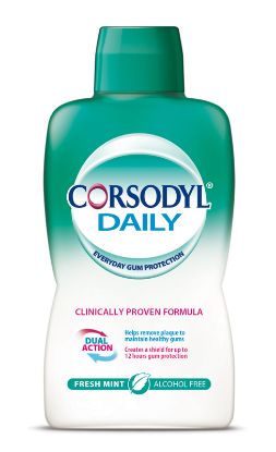 Mouthwash Corsodyl Cool Mint Alcohol Free 500ml (GSL)