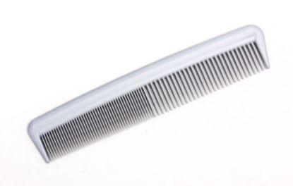 Comb Hair Black Plastic x 1