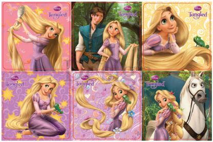 Stickers Motivator (Sherman) Disney Tangled x 100