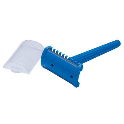 Razor Disposable Double Blade Blue Non-Sterile x 100