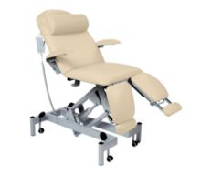 Chair Podiatry Fusion (Split Leg) Gas Assisted Head Salmon