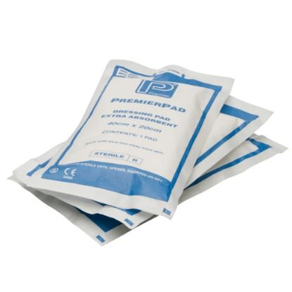 Wound Dressing Pad 40 x 20cm (Sterile) x 15