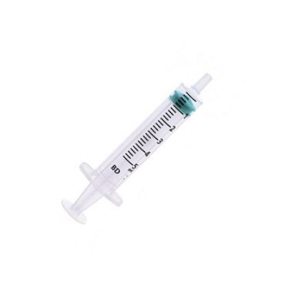 Syringe Hypodermic 5ml Luer Slip (Emerald) x 100