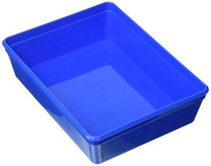 Instrument Tray 15cm x 20cm Polypropylene Ware Blue (Martins) x 1