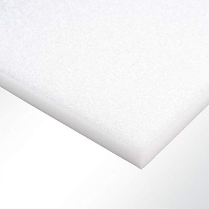 Plastazote White High Density A70 395mm x 295mm x 50mm