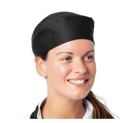 Black Chef Skull Cap x 2