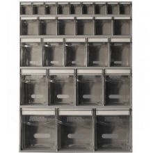 Storage Boxes Tilt 9 Copmartment 77mm x 600mm x 62mm