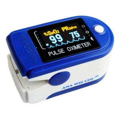 Pulse Oximeter Finger (Ana Pulse 150) With Waveform Display And Carry Case