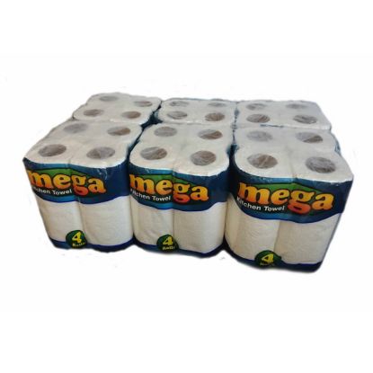 Kitchen Roll 2 Ply White 6 x 4